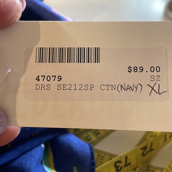 Serendipity Vibrant Tropical Inspired Dress NWT - Picture 9 of 9